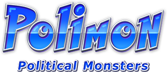 Polimon Political Monsters Logo